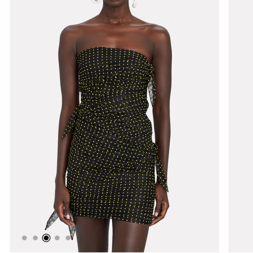 PHILOSOPHY DI LORENZO SERAFINI
Strapless Polka Dot Mini Dress
